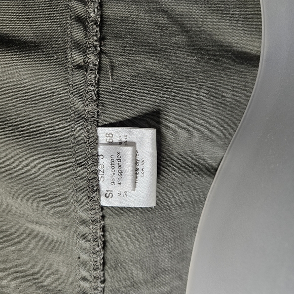 Stone Cargo Vintage Army Green Mandarin Collar Military Jacket Size 3 - Picture 6 of 6